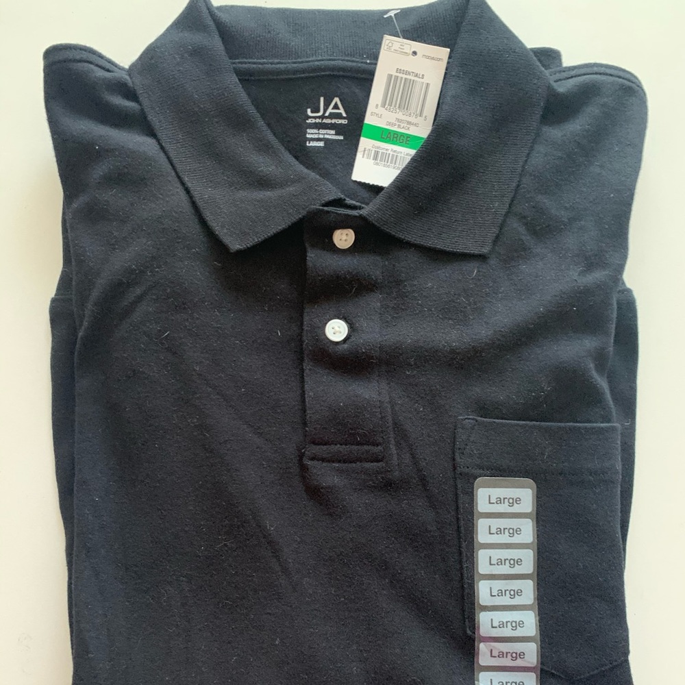John Ashford Men’s Long Sleeve Logo